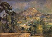 Paul Cezanne Victor St Hill painting